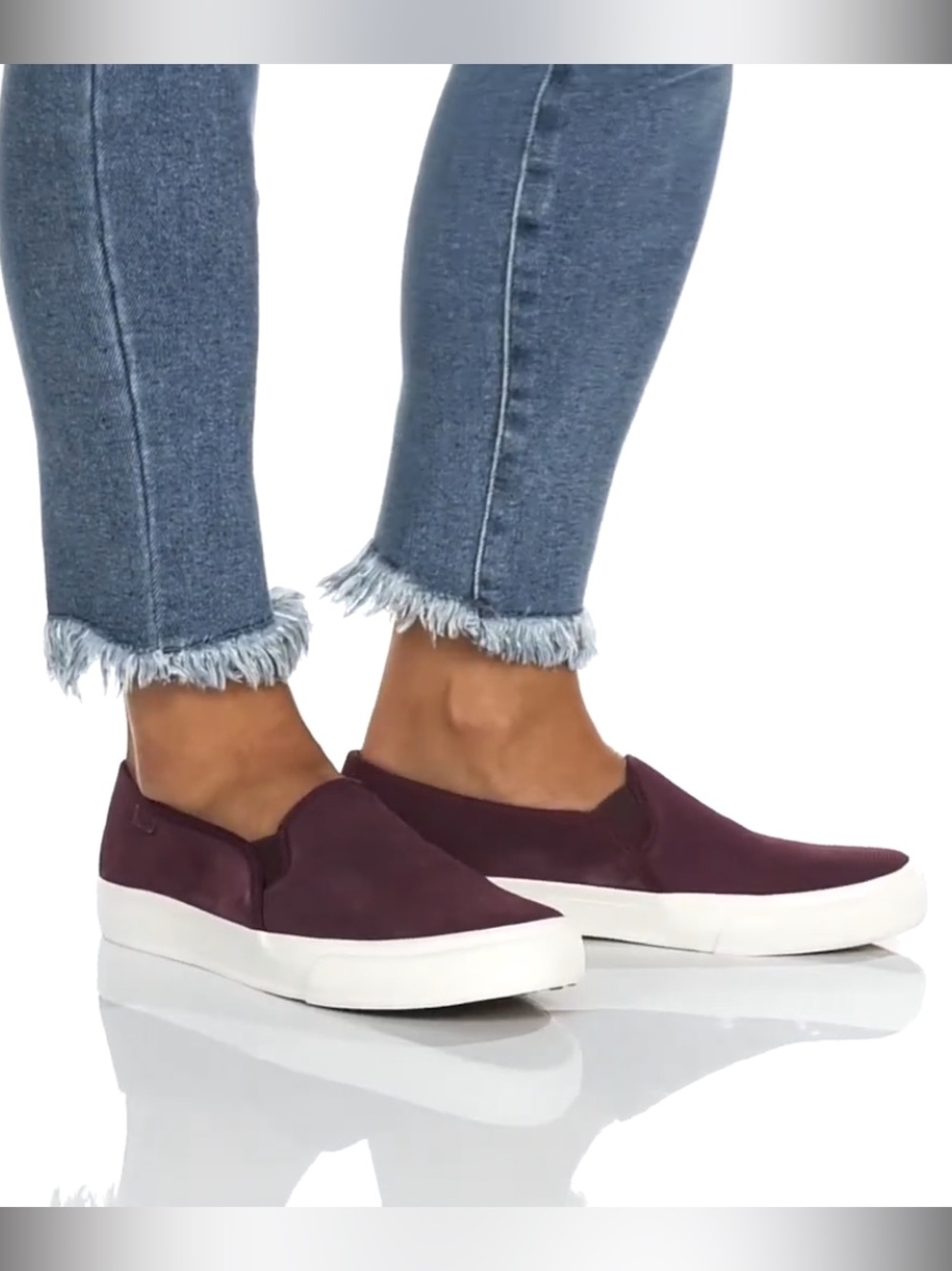 Keds Double Decker Suede Burgundy